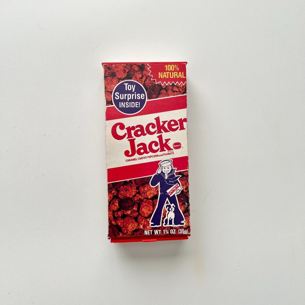 Vintage Cracker Jack Periscope Plastic and Paper Hidden Box w mirrors by NASTA
